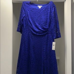 Blue dress